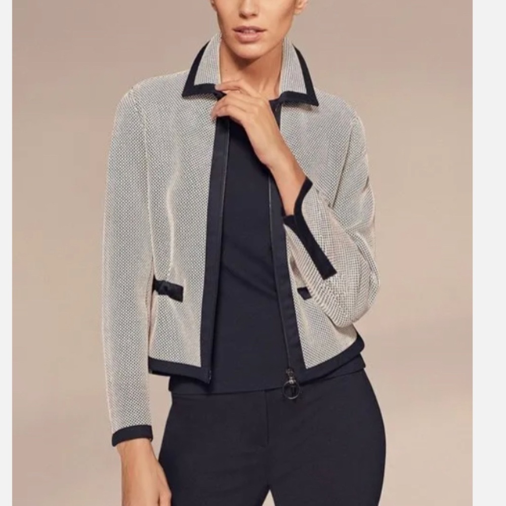 Akris Punto Zip Mesh Jacket